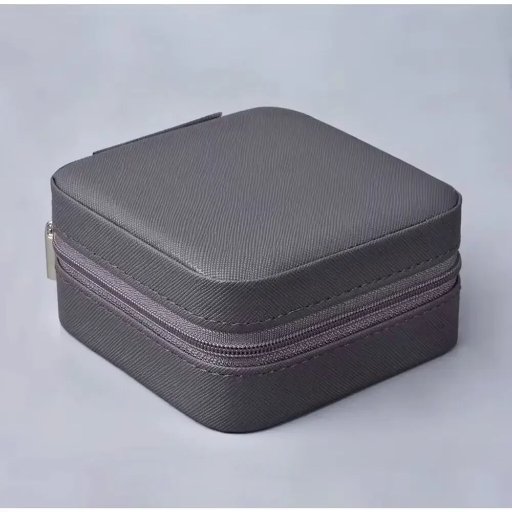 Women's Small Travel Jewelry Box - Gray